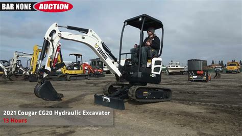 cougar mini excavator|2021 Cougar CG20 Hydraulic Excavator .